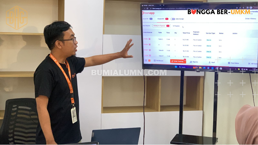 One Day Business Class UMKM Alumni dan BonApp