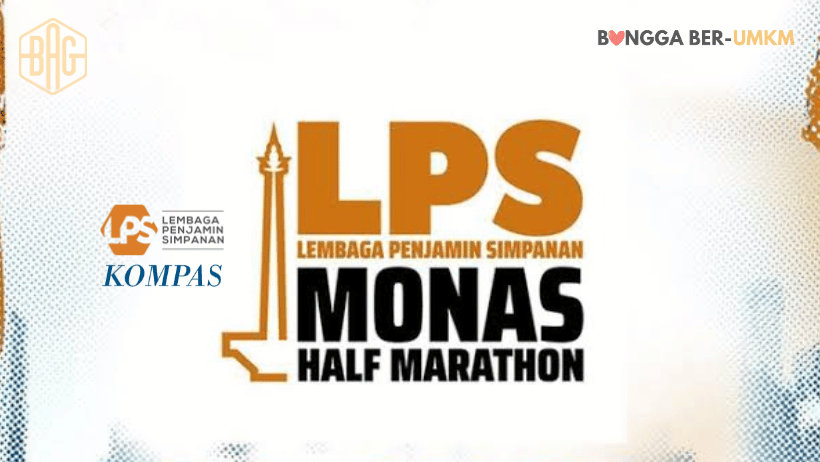 Bazar dan Eksebisi UMKM PBA di LPS Monas Half Marathon