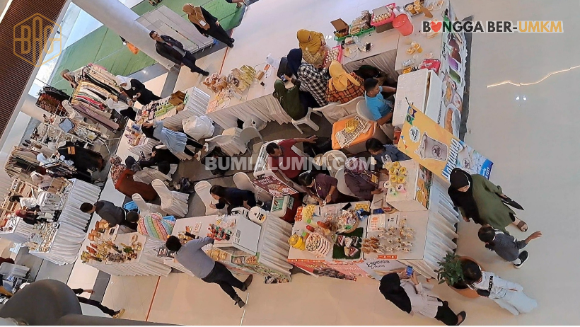 33 Stan UMKM Meramaikan Acara Nikah Bersama PBA