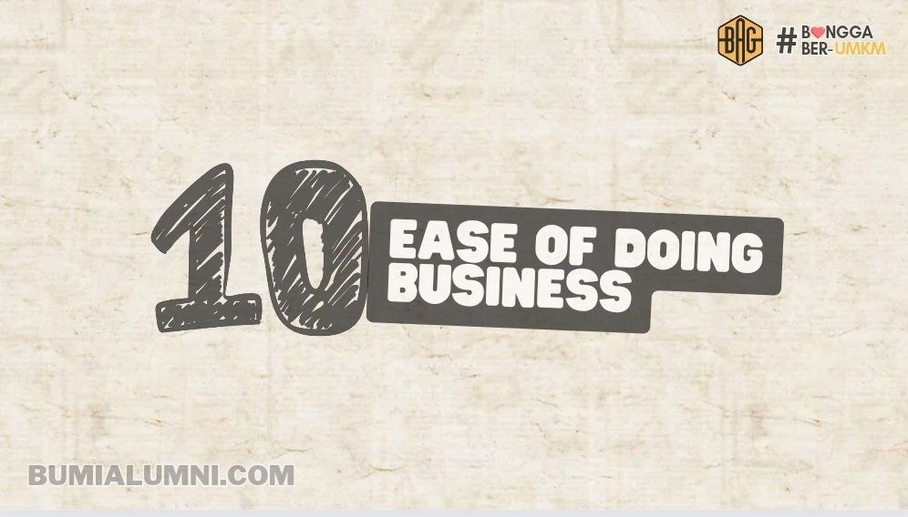 Sepuluh Indikator Mengetahui Kemudahan Berusaha di Suatu Negara