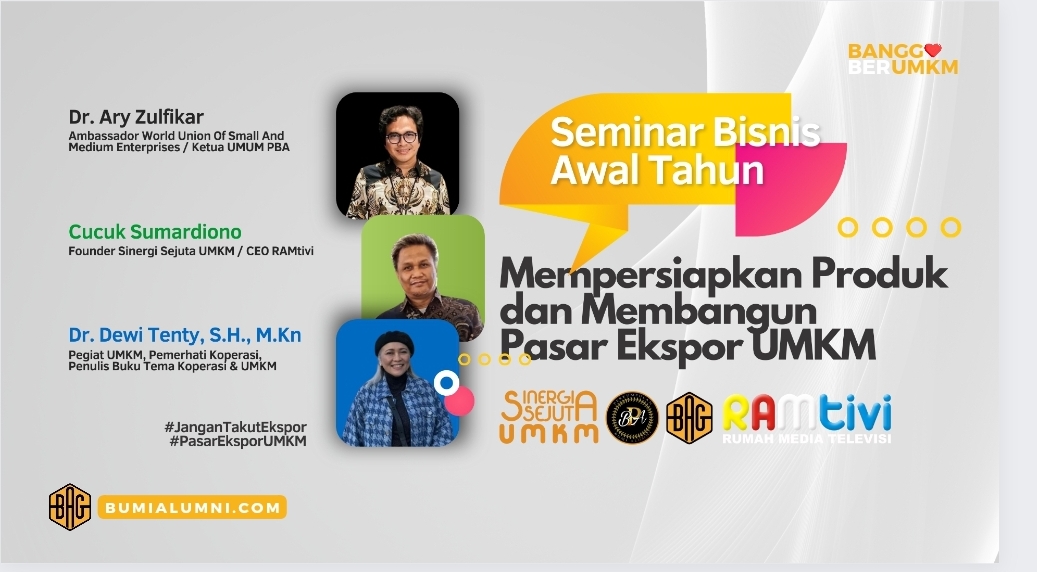 Seminar Bisnis Membangun Pasar Ekspor UMKM