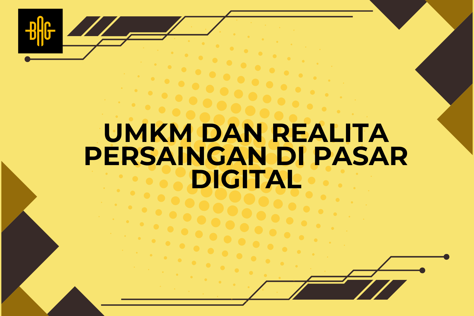UMKM dan Realita Persaingan di Pasar Digital