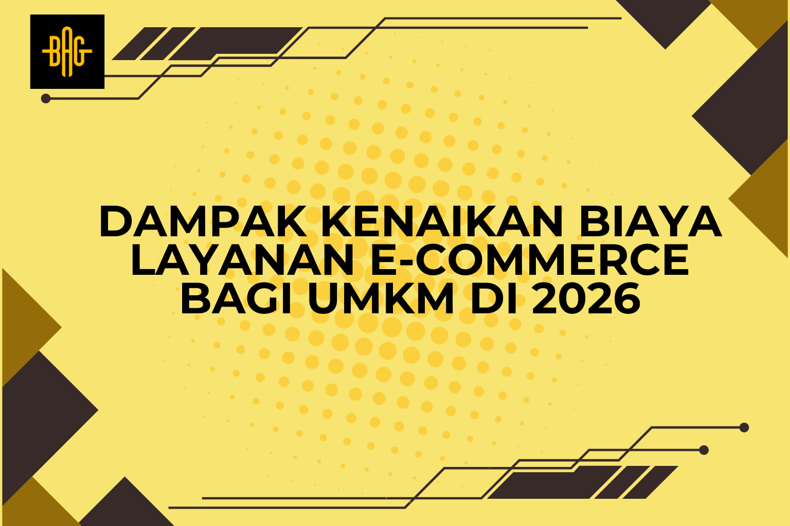 Dampak Kenaikan Biaya Layanan E-Commerce bagi UMKM di 2026