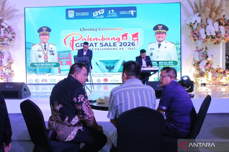 384 gerai UMKM berpartisipasi dalam Palembang Great Sale 2026