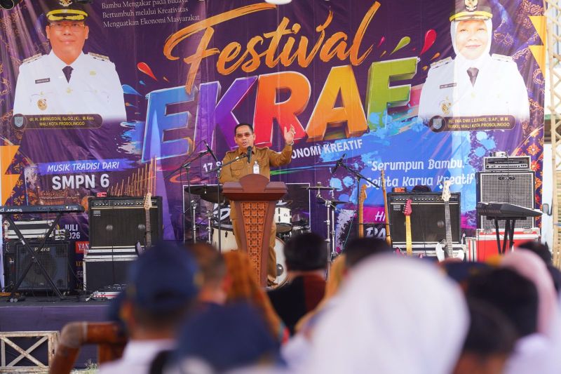 Festival Ekraf di Probolinggo libatkan puluhan UMKM dorong ekonomi