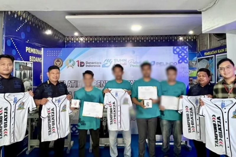 Lapas Banjarmasin cetak 30 warga binaan jadi pelaku UMKM sablon