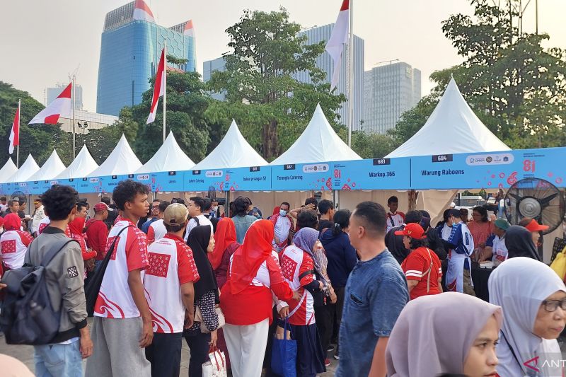 Peserta UMKM raih omzet belasan juta di Pesta Rakyat Monas