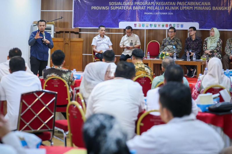 KemenUMKM siapkan Rp115,77 miliar pulihkan 38.507 usaha mikro Sumbar