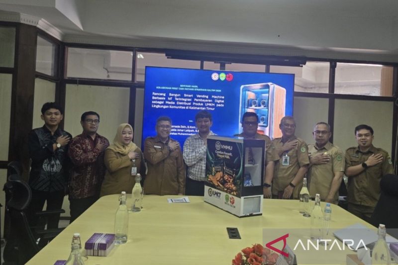 BRIDA Kaltim-UMKT ciptakan mesin jual otomatis produk UMKM