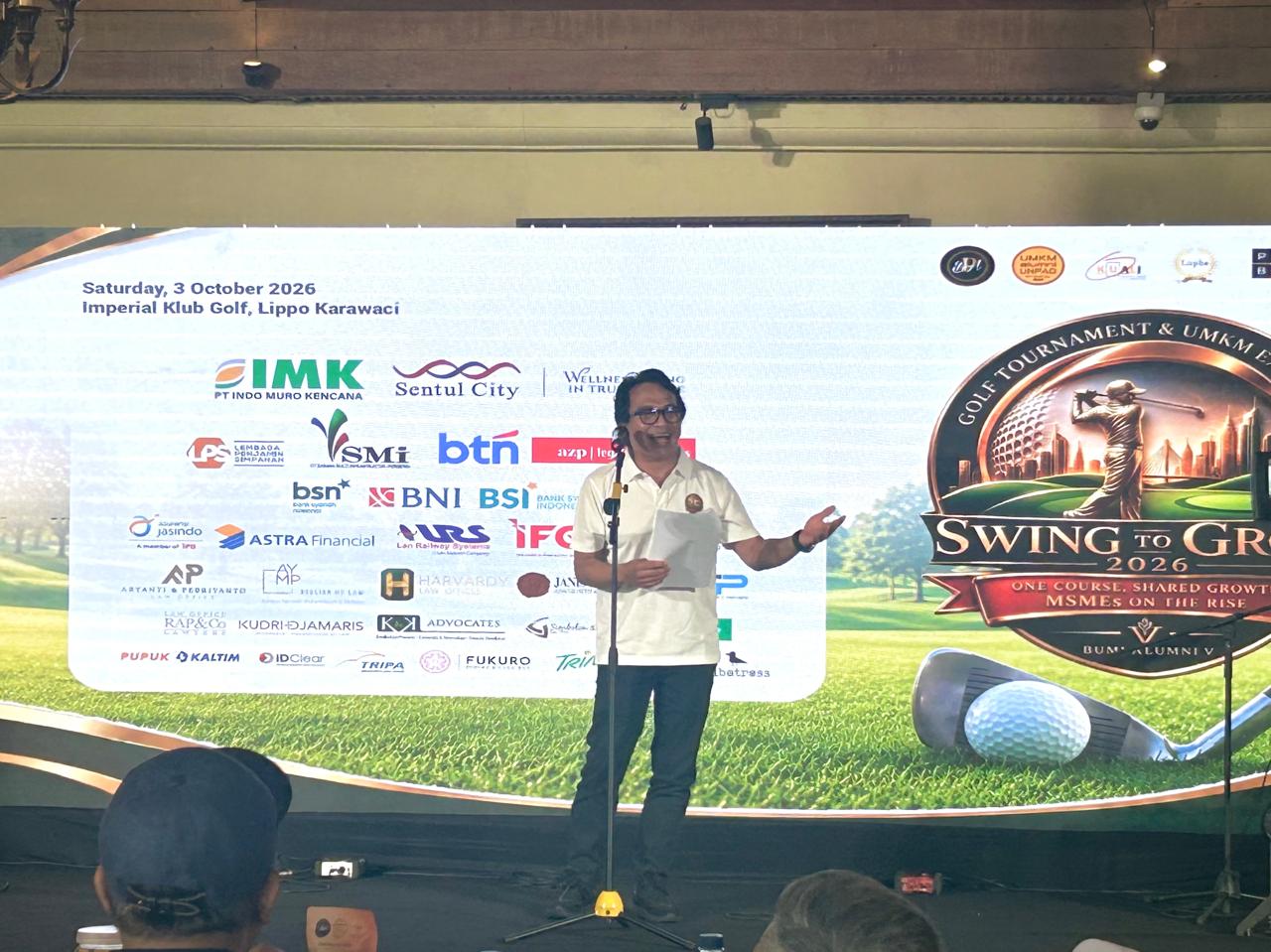 Ketua Umum PBA Ary Zulfikar Dorong UMKM Tumbuh Lewat Swing to Grow 2026