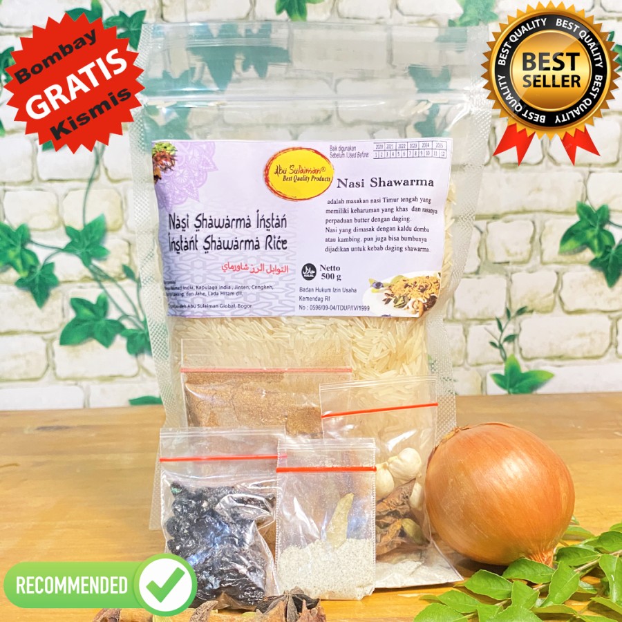 Nasi Shawarma Instan 500 Gram