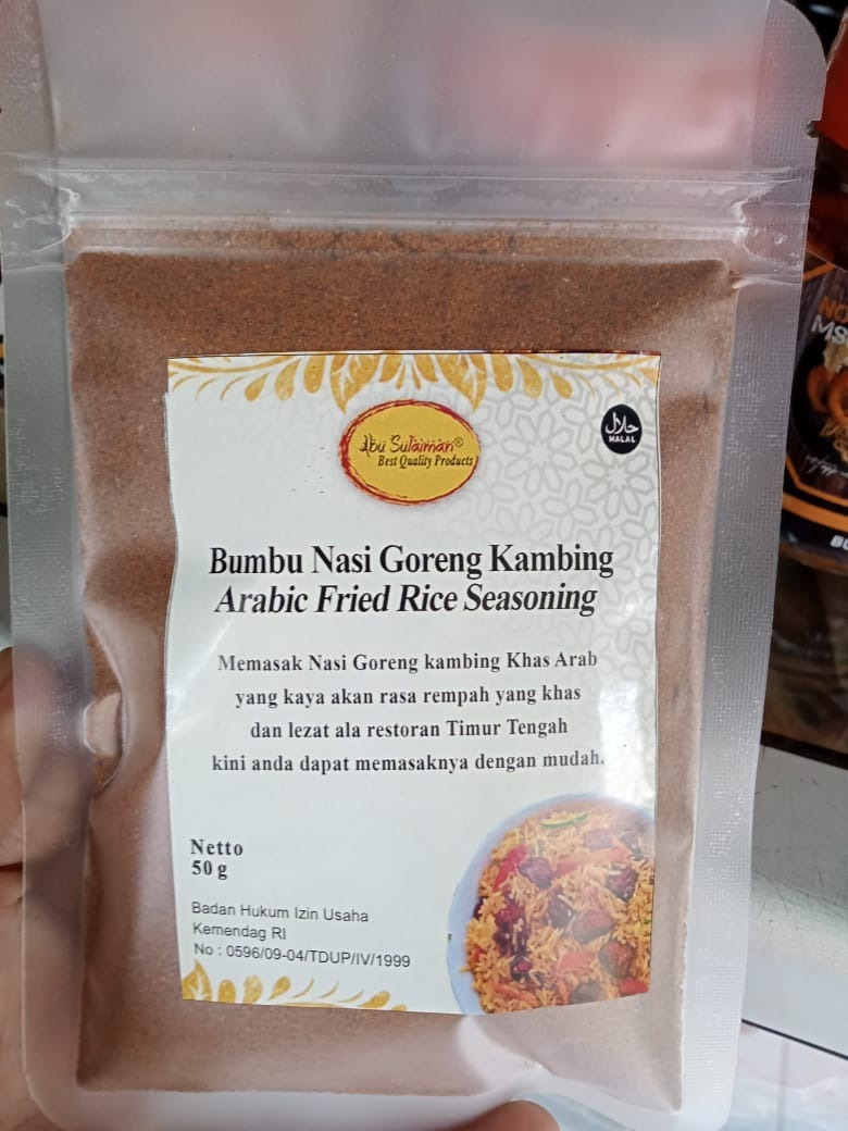 Bumbu Nasi Goreng Kambing Kebuli 50 Gram (Bubuk)