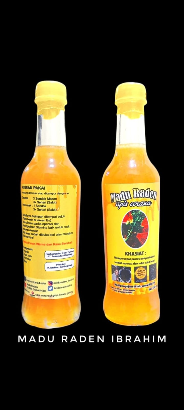 Madu Kaliandra warna kuning